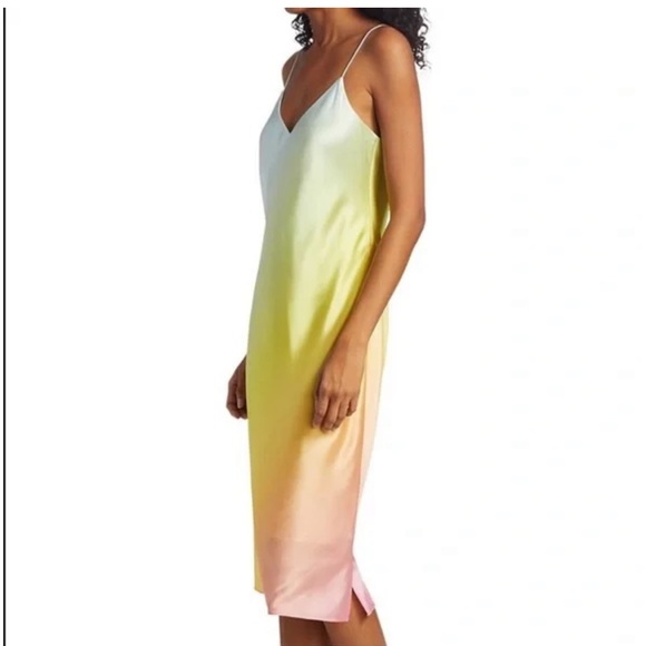 Cami NYC Raven Silk Tye-die Dress - Picture 2 of 3